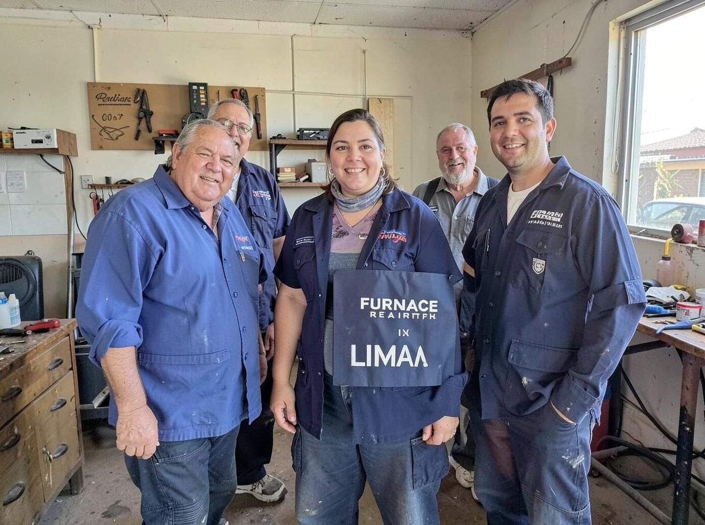 The Lima HeatCraft team at work in Lima