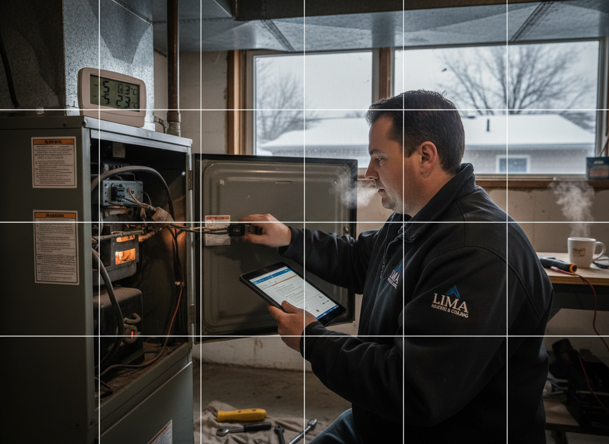 Troubleshooting a Furnace That Stops Working During Lima Cold Snaps