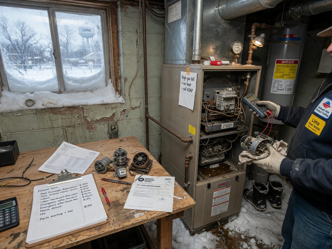 What Influences Furnace Repair Costs in Northwest Ohio